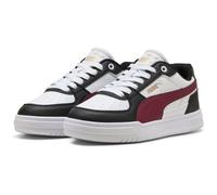 Sneaker PUMA "CAVEN III JR", Damen, Gr. 38, puma schwarz, team regal rot, puma weiß, Synthetik, mehrfarbig, Schuhe Sneaker, mit Schnürverschluss, mit gepolstertem Fußbett, aus Synthetik (36413126-38) 
