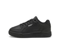 PUMA Sneaker Caven III Jr Textil/Synthetik Gummisohle Jungen Schwarz/Silber Gr. 38,5