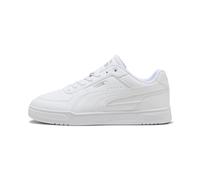 Sneaker PUMA "Caven III Sneakers Erwachsene", Herren, Gr. 35,5, weiß (weiß silber schwarz metallic), Obermaterial: Textil, Synthetik. Futter: Textil. Innensohle: Textil, Keine Angabe. Laufsohle: Gummi