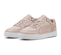 Sneaker PUMA "CAVEN III TOPCAT", Herren, Gr. 37,5, rose latte, frosted ivory, puma gold, Synthetik, kariert, Schuhe Sneaker, für vielseitige Aktivitäten, mit Textil-Innenmaterial, mit Schnürung (76082