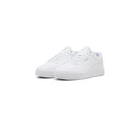 Sneaker PUMA "CAVEN III", Damen, Gr. 42,5, puma weiß, puma silber, puma schwarz, Synthetik, mehrfarbig, Schuhe Sneaker (93927419-42,5) puma weiß, puma silber, puma schwarz