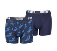 PUMA Jungen-Basic-Boxershorts 2er-Pack Für Kinder | Mit Aucun | Blau | Größe: 11/12