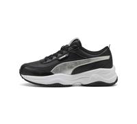 PUMA Cilia Mode Metallisch Whisper Sneakers Damen, Schuhe, Schwarz, 42.5 Black