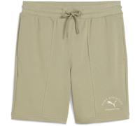 PUMA Class 8" Pintuck French Terry Sweatshorts Herren 82 - lux army M