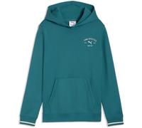 PUMA Class Graphic French Terry Hoodie Jungen 41 - emerald ice 176