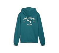 PUMA Class Graphic French Terry Hoodie Herren 41 - emerald ice XXL