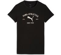 PUMA Damen Class Graphic T-Shirt M, Black