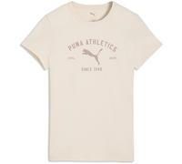 PUMA Class Graphic T-Shirt Damen 87 - alpine snow XL