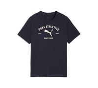 PUMA Class Graphic T-Shirt Jungen 16 - new navy 164