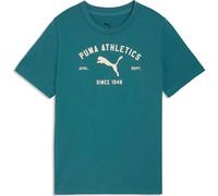 PUMA Class Graphic T-Shirt Jungen 41 - emerald ice 140