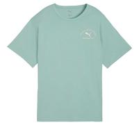 PUMA Class Relaxed T-Shirt Damen, Kleidung, Grün, L Green