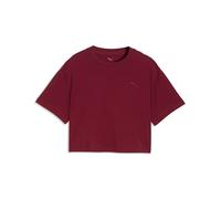 PUMA Class Relaxed Cropped Graphic T-Shirt Teenager, Accessoires, Rot, 15-16Y