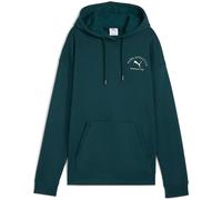 Puma Class Relaxed Fit Kapuzenpullover S Green Terrain