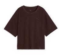 PUMA Class Relaxed Graphic T-Shirt Damen 33 - chocolate fondue L