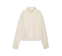 PUMA Damen Class Relaxed Sweatshirt M, Alpine Snow White
