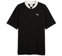 PUMA Class Relaxed Material Poloshirt Herren 01 - PUMA black M
