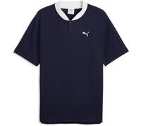 PUMA Class Relaxed Material Poloshirt Herren 06 - PUMA navy M