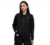 PUMA Class Relaxed Pinnacle French Terry Sweatjacke Damen 01 - PUMA black M