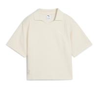 PUMA Class Relaxed Pinnacle Poloshirt Damen 87 - alpine snow XS