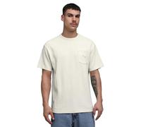 PUMA PERFORMANCE Relaxed Fit T-Shirt mit Brusttasche in Offwhite, Größe XL