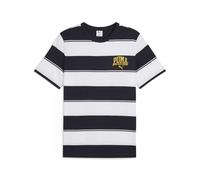 Puma Kurzarm-T-Shirt Class Stripe AOP New Navy XXL