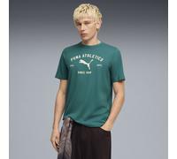 PUMA Class T-Shirt mit Grafik Herren, Kleidung, Grün, L Green