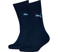 Puma Classic 2-er Pack Kinder Socken, blau 35/38