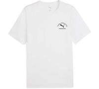 Puma CLASSIC GRAPHIC TEE Herren T-Shirt, weiß, größe XL