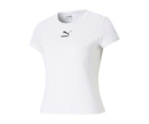 Puma Classics Fitted TEE S/S W T-Shirt XS weiß