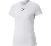 Puma CLASSICS SLIM TEE Damen-T-Shirt, weiß, größe XL
