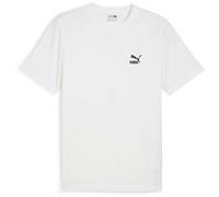 Puma CLASSICS SMALL LOGO TEE Herren-T-Shirt, weiß, größe L