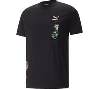 Puma CLASSICS Super Multi Graphic Herren T-Shirt, schwarz XXL