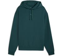 Sweatshirt PUMA "CLOUDSPUN Hoodie Herren", Herren, Gr. L, grün terrain heather, Obermaterial: 6% Elasthan, 16% Lyocell, 78% Polyester, normal, Sweatshirts (76860960-L) grün terrain heather