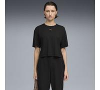 PUMA CLOUDSPUN Relaxed T-Shirt Damen, Kleidung, Schwarz, S Black