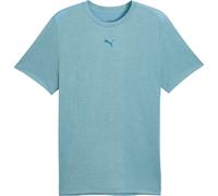 PUMA PERFORMANCE Regular Fit T-Shirt mit Logo-Print Modell 'Cloudspun' in Aqua, Größe L