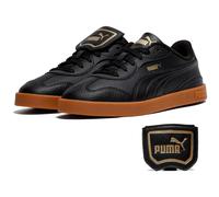PUMA Club Azura Leder Sneaker Damen 03 - PUMA black/gold 38
