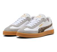Puma Club II Era Animal Flair Damen Schuhe weiß grau braun - 37