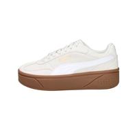 Sneaker PUMA "CLUB II ERA PLATFORM SD WNS", Gr. 40,5, grau (vapor gray, puma weiß), unifarben, sportlich, Schuhe (89900541-40,5) vapor gray, puma weiß
