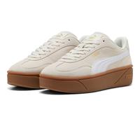 PUMA Club II Era Suede Plateau Sneaker Damen 02 - vapor gray/puma white 37.5