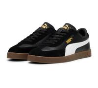 Puma Sneaker Club II Era, Unisex, Schwarz/Weißgold, Größe 12 UK