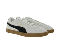 PUMA Club II Era Suede Herren Wildleder-Schuhe Sneaker im Fußball-Retro Design mit Softfoam 400717 10 Hellbeige/Schwarz 46