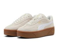 PUMA Club II Era Suede Plateau Sneaker Damen 02 - vapor gray/puma white 38