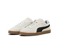 PUMA Club II Era Suede Herren Wildleder-Schuhe Sneaker im Fußball-Retro Design mit Softfoam 400717 10 Hellbeige/Schwarz 46