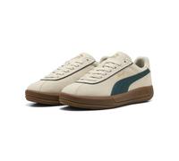 Puma Club Klassika SD, Damen-Sneaker, Alpine Snow Dunkelgrün, Gold, Größe 37,5