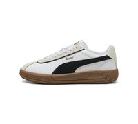 PUMA Damen Club KLASSIKA Sneaker, White Black-WARM White, 41 EU