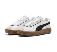 Puma Damen Sneaker Club Klassika Leder schneeweiß/schwarz Größe 36