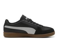 Sneaker PUMA "PUMA Club Light Sneakers Erwachsene", Herren, Gr. 43, schwarz, weiß gum beige, Obermaterial: Textil, Synthetik, Rekonstituiertes Leder. Futter: Textil. Innensohle: Textil. Laufsohle: Gum