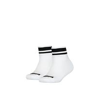 Puma Kinder Quarter Socken, Weiß, 35/38 (2er Pack)