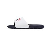 Puma Kinder Badeschlappen Cool Cat 2.0 Jr 390881-06 37 Puma White-Puma Navy-For All T