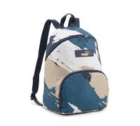 PUMA Core Pop Backpack Club Navy-Sand Dune-AOP